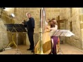 J.S. Bach - Marc Grauwels & Pauline Haas play Sonata in G minor (2nd mvt)