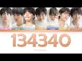 BTS (방탄소년단) - 134340 (PLUTO) (Color Coded Lyrics Eng/Rom/Han/가사)