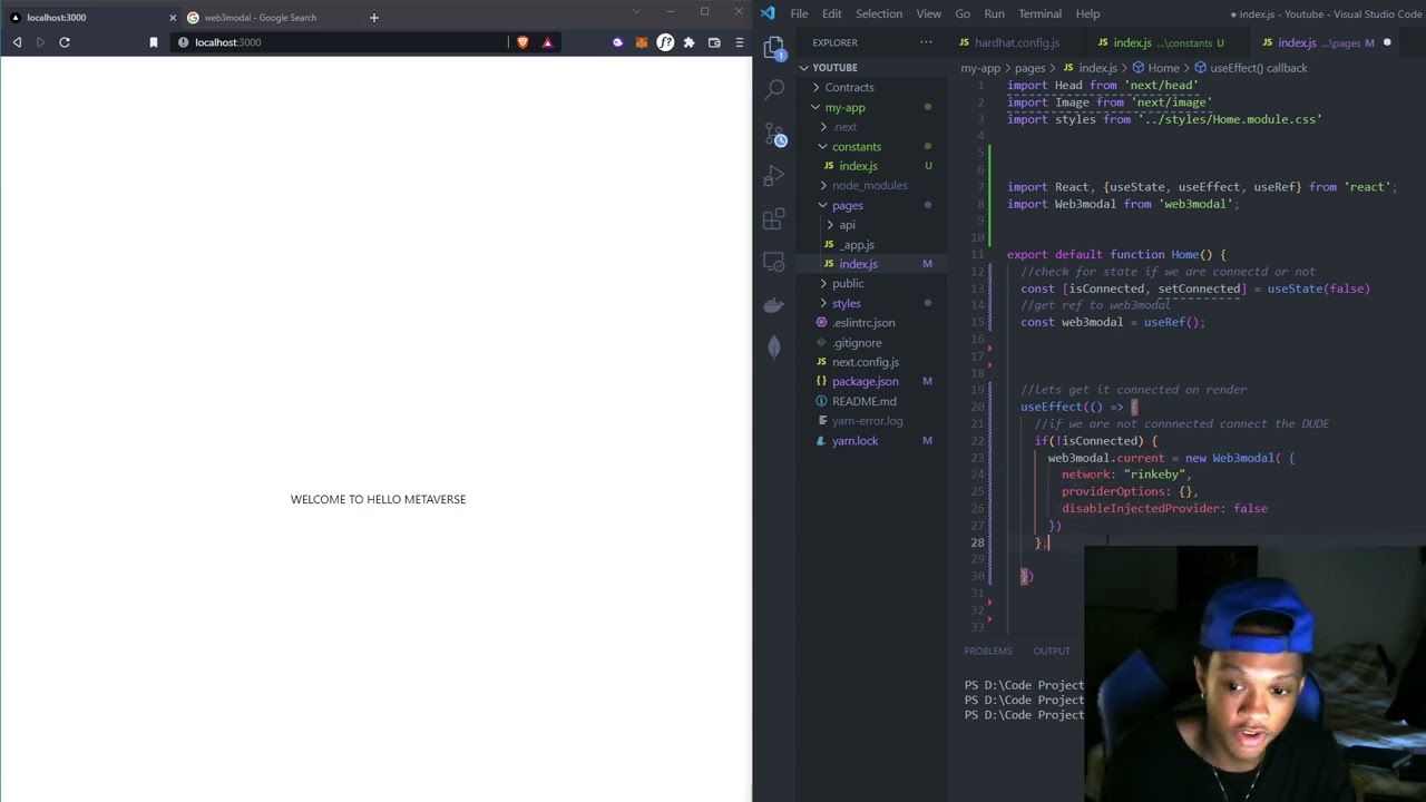 HOW TO CREATE A DAPP WITH WEB3MODAL!!!