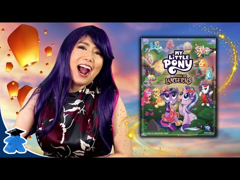 My Little Pony: Festival of Lanterns - Tile Placement with Lanterns Party and Snacks.