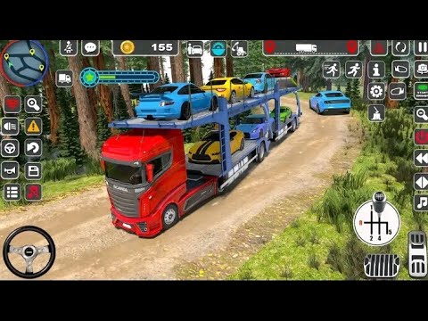 Transporting Police jeep in Cargo Plane - Police Car Transporter Simulator - Android Gameplay