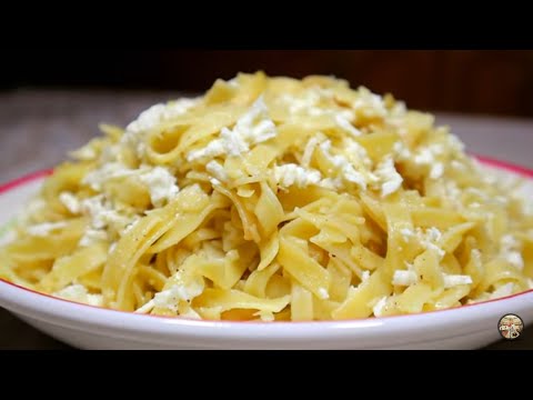 Jufka Dibre, receta e veçantë me gjalpë dhe djathë