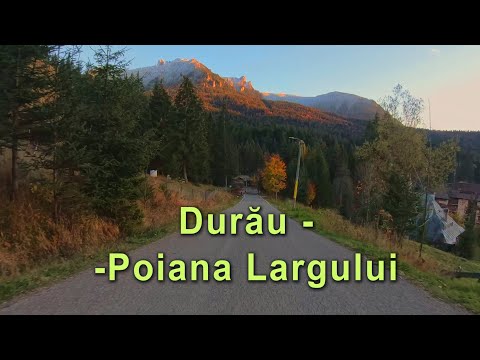 Durau - viaduct Poiana Largului (filmare pe drum)