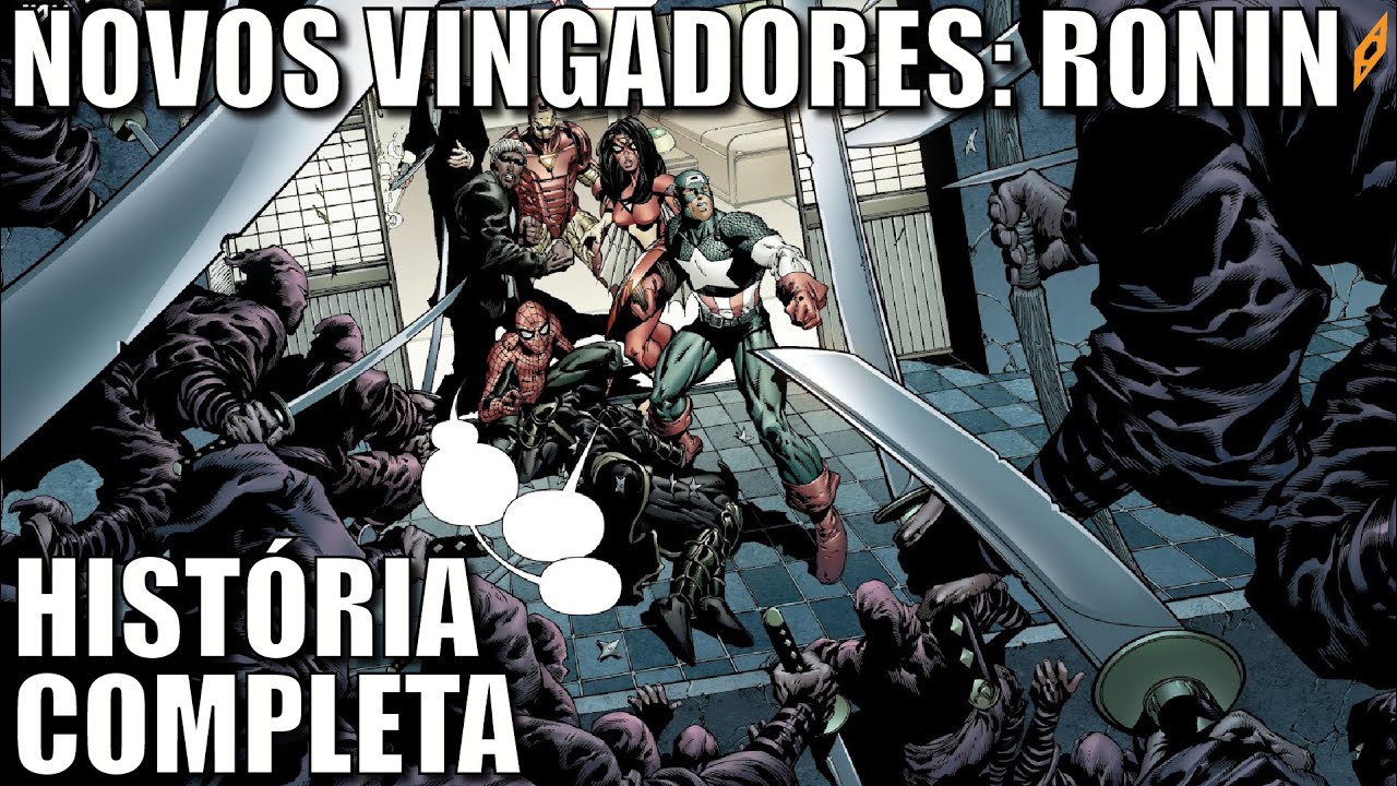 NOVOS VINGADORES: RONIN | História COMPLETA da missão no Japão contra ninjas do Tentáculo e HYDRA!!!