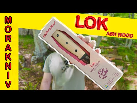 MORAKNIV'S BEST KNIFE, UNBOXING LOK ASH WOOD IN A BUSHCRAFT DAY