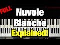 Nuvole Bianche Ludovico Einaudi Piano Tutorial Complete Song