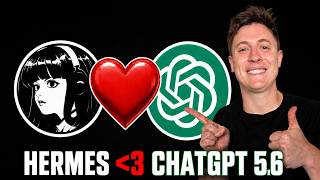 ChatGPT 5.6 inside Hermes Agent is literally magic...