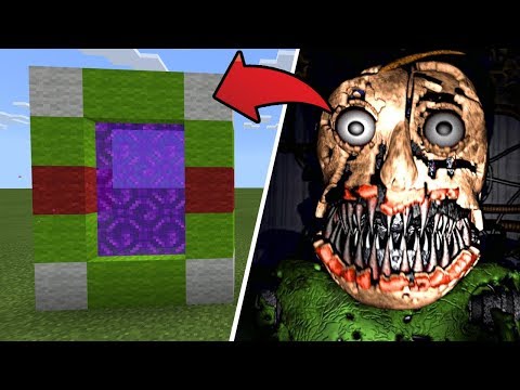 How To Make a Portal to the NIGHTMARE BALDI'S BASICS Dimension in MCPE (Minecraft PE)