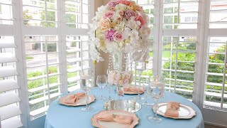 DIY Stunning $5 Glass Flower Vase Wedding Centerpiece