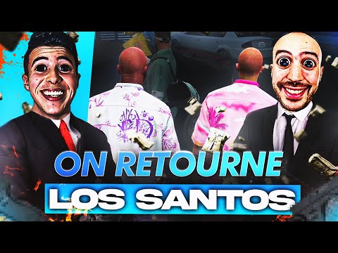 TOBIAS RETOURNE LOS SANTOS !! - GTARP