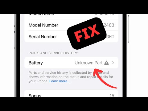 Beheben Sie den Fehler „Unbekanntes Teil“ beim iPhone-Akku und die Nichtanzeige der maximalen Akk...