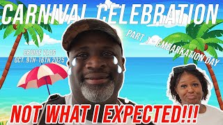 Embarkation Day on Carnival Celebration: Great Boarding, Disappointing Sailaway 😕
