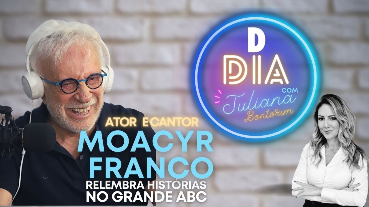 Entrevista: Moacyr Franco se emocionou em bate-papo no D Dia. Confira!