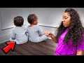 OUR SECOND SET OF TWINS GET PUT IN TIMEOUT FOR THE FIRST TIME