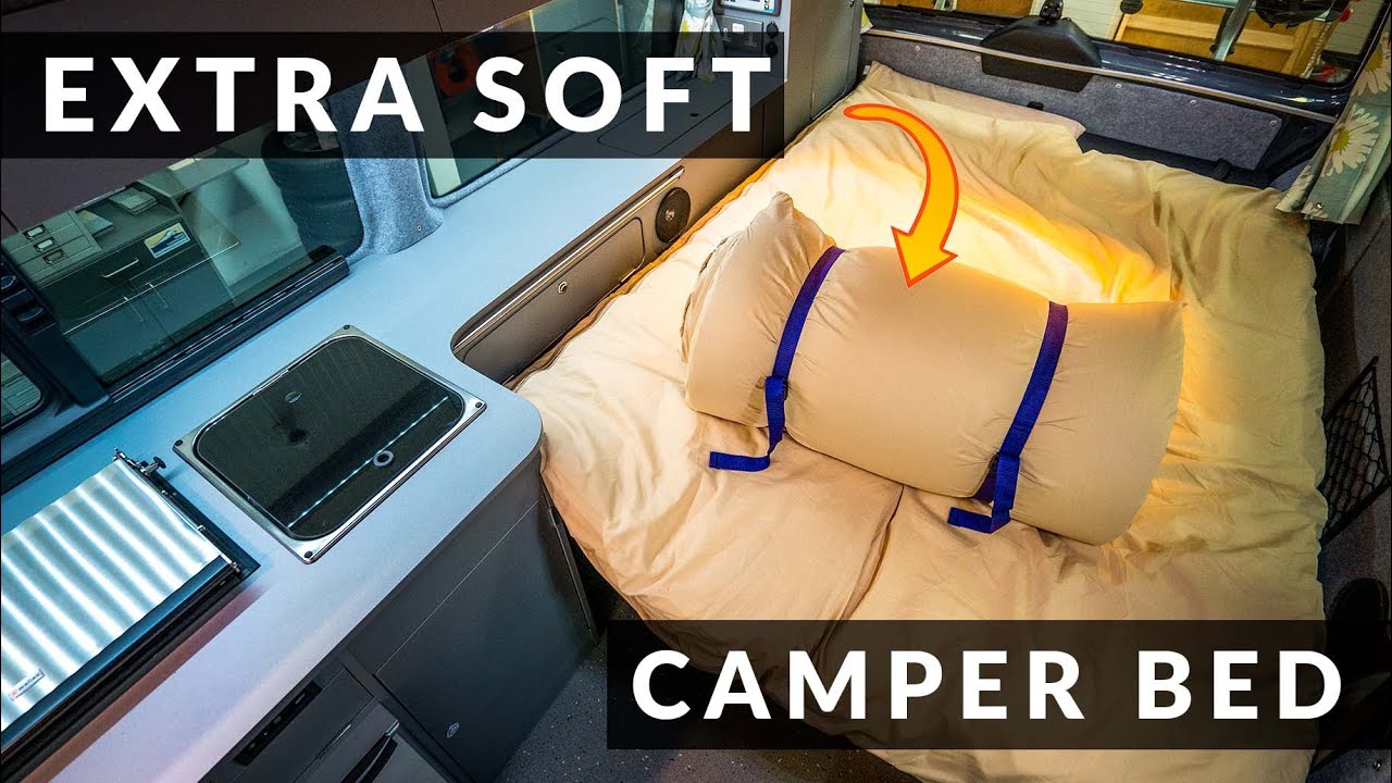 BEST MATTRESS TOPPER & SLEEPING BAG | For Your CAMPERVAN or Motorhome!