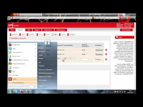 comment ouvrir ces port sfr