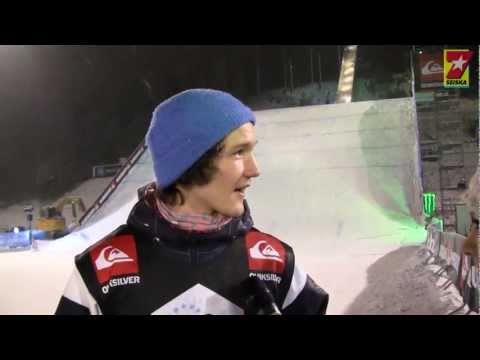 Lumilautailija Kalle Järvilehto Seiskan Bilekissojen kynsissä @ Stars of the Stadium