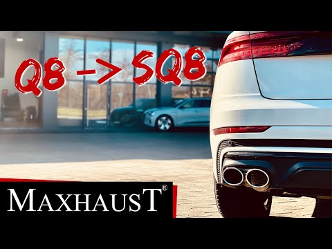 Q8 zu SQ8 mit Maxhaust Sound Modul - Active Sound nachrüsten