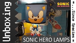 Sonic the Hedgehog "Hero Lamps" Unboxing - 1st On YouTube!!!