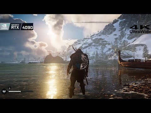 [4K60] AC Valhalla RTX 4090 - RAYTRACING - Realistic Reshade Beyond Imagination FX Gameplay