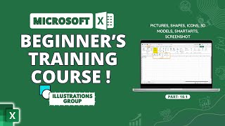 Microsoft Excel | Pictures, Shapes, Icons, 3D Models, SmartArts, Screenshot