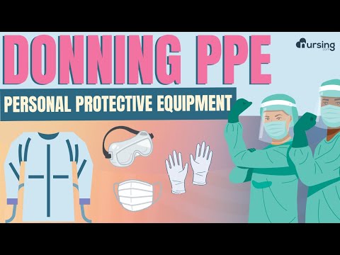 Donning PPE (Personal Protective Equipment)- Nursing Skills