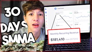 I Tried SMMA for 30 Days (Short Form Content Agency) thumbnail