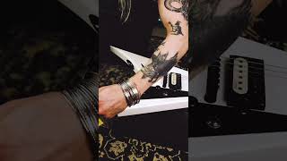 Video thumbnail for Installing Dunlop Flush mount Straploks on a Jackson RRXT #guitar #guitarmods #woodworking by Bryce VanHoosen