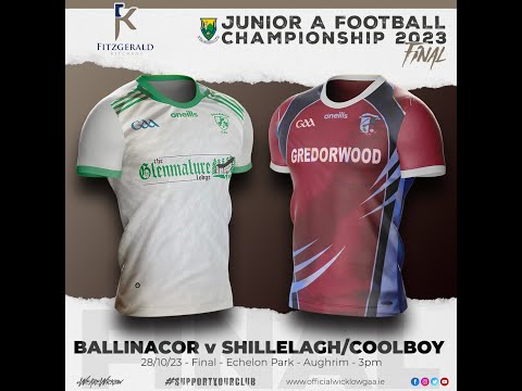 JAFC Final Ballinacor v Shillelagh Coolboy