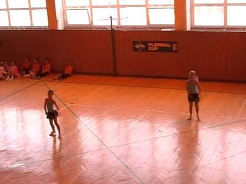 Mažoretky Elité Minís - Denča Outratová a Terka Tarkošová Duo 2011