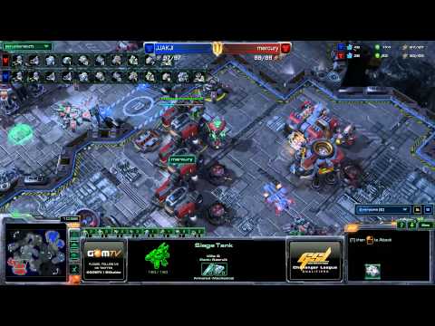 Jjakji vs. Mercury Game 1 - WCS Challenger League Qualifier (Code A Qualifier)