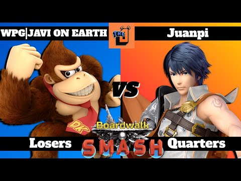 WPG | JAVI ON EARTH (Donkey Kong) vs. Juanpi (Chrom) - LQF | Boardwalk Smash SSBU (5/20/2022)
