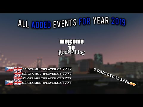 | SA-MP | WTLS Events | Všechny přidané eventy za rok 2019 / All added events for year 2019