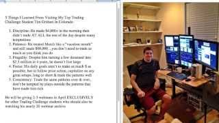 5 Lessons From My Top Trading Challenge Student Tim Grittani