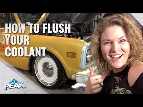 PEAK Coolant Flush with Flying Sparks Garage | PEAK Auto