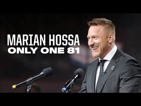 Marian Hossa Jersey Retirement Ceremony (FULL SPEECH) | Chicago Blackhawks