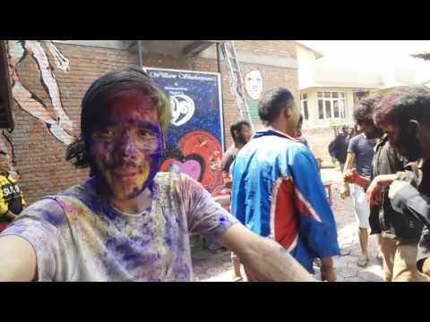 Happy Holi...at shilpee theatre....