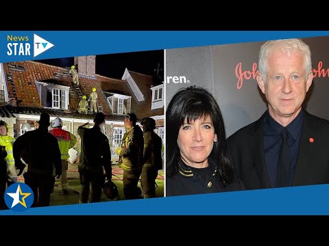 Richard Curtis and Emma Freud devastated as fire destroys roof and bedroom of seaside home