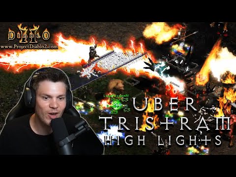 Project Diablo 2 Uber Tristram Highlight Run!! - Hunger/Maul Werebear build - Season 1 Awakening