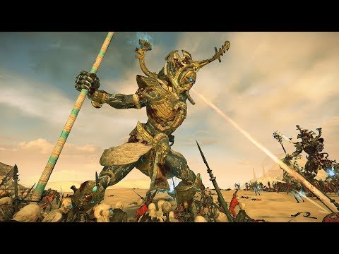 20 Tomb King Hierotitans vs 10,000 Undead - Total War: Warhammer 2 (Tomb Kings) | SurrealBeliefs