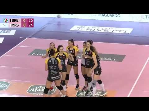 Volley, sconfitta a Brescia per la Sigel Marsala. Gli highlights del match
