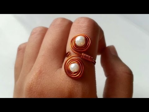 How To Create A Beaded Double Swirl Ring - DIY Style Tutorial - Guidecentral