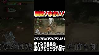当たらないだろ！当てさせろ！ドパさせろ！モンハンライズ #shorts 音楽：魔王魂 様