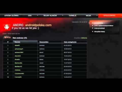 ANDRO Klan World of Tanks