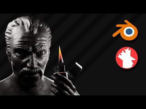 Trevor Philipps - GTA V - sculpting timelapse - Blender 3D - Marc Teuber - shorter version