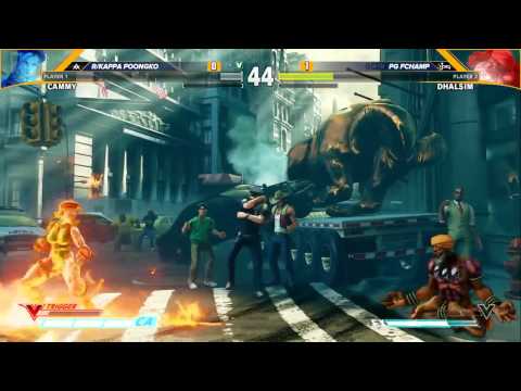 SFV: r/Kappa Poongko vs PG Fchamp - NCR 2016 Pools - CPT 2016