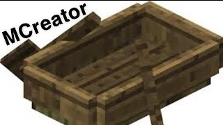 MCreator Part 1 || Boat making || sinking piggy