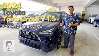 2024 Toyota Yaris Cross 1.5 V CVT FULL TOUR REVIEW