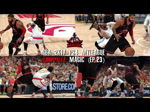 NBA 2K17 PS4 Louisville Magic MyLeague - FIRST GAME WITH KYRIE & MELO!!! (EP.23)
