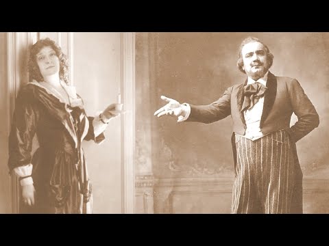 Enrico Caruso & Nellie Melba - O soave fanciulla (Victor, 1907)